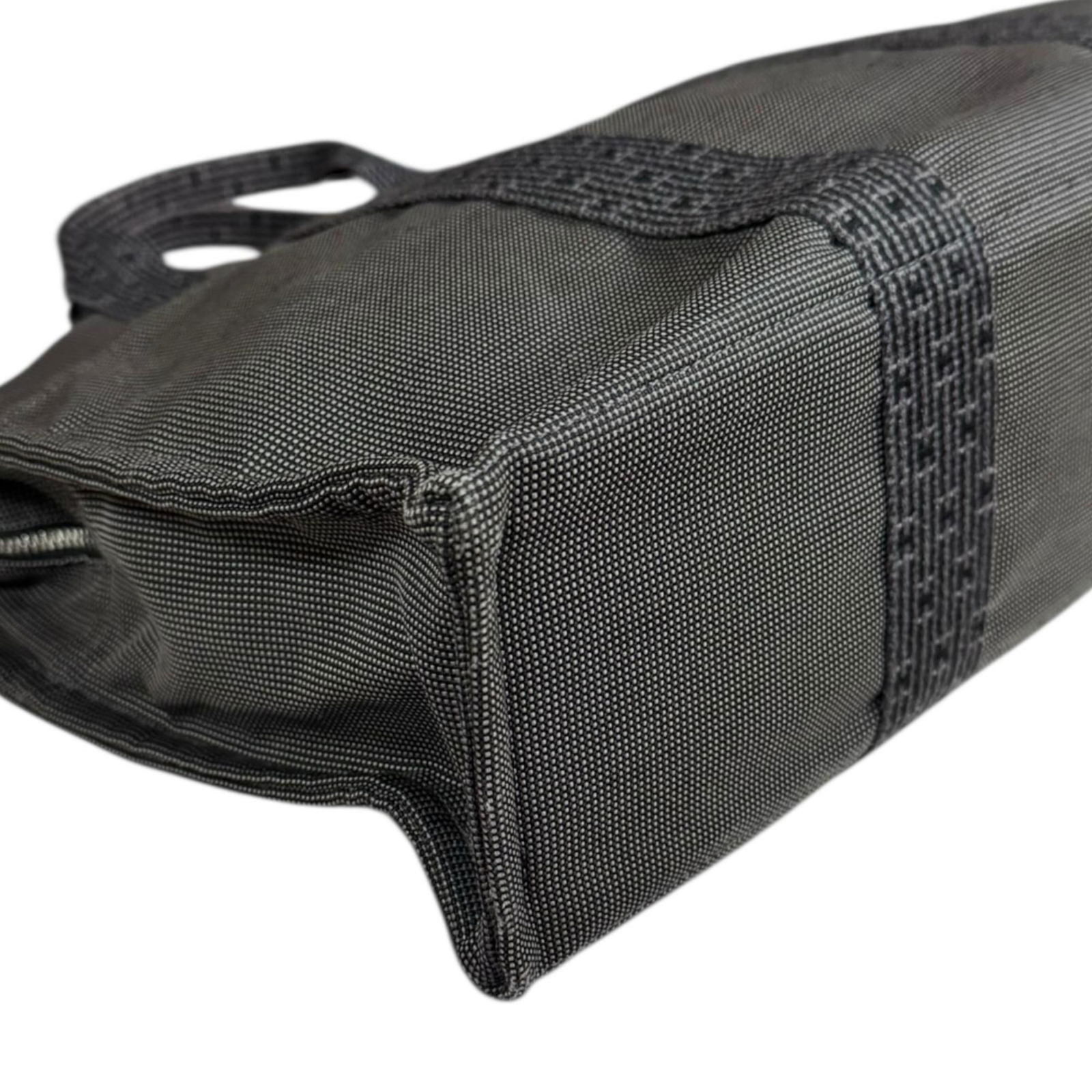 Canvas Hermes Tote Bag - 8