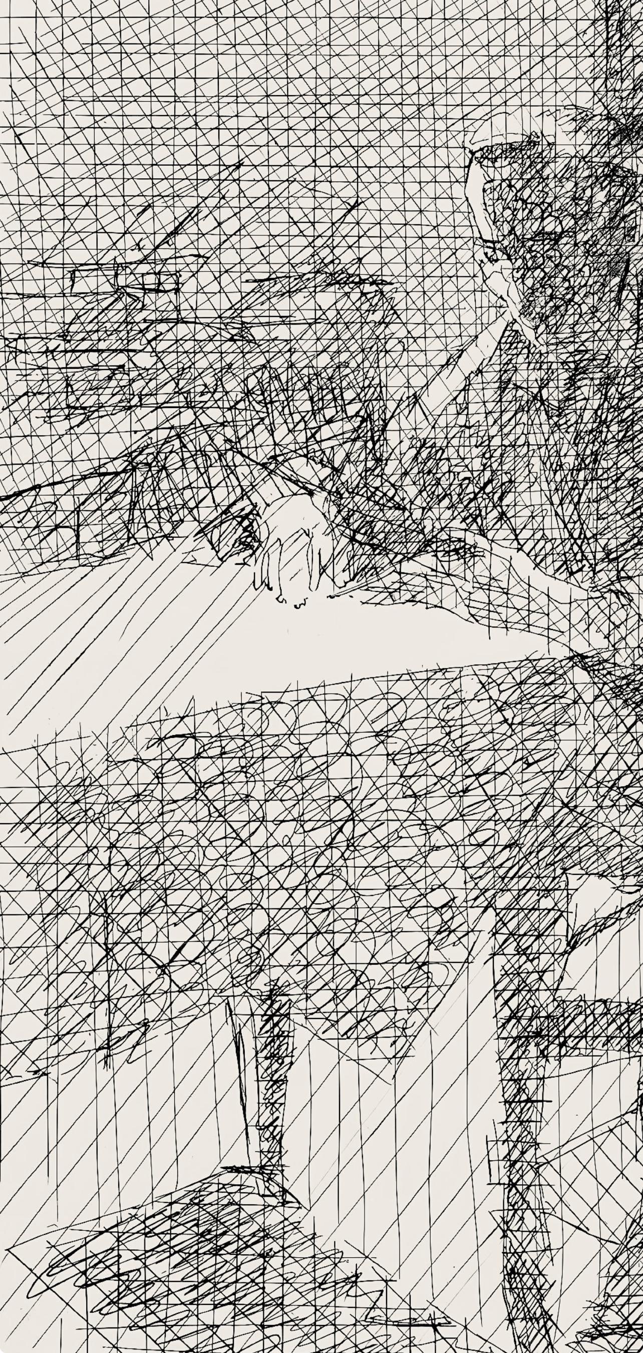 Etching - Jacques Villon - Composition (Ginestet/ Pouillon 42-64) - Hsiode - Les Travaux et les - 3