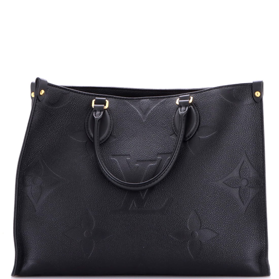 MM Louis Vuitton OnTheGo Tote Monogram Empreinte Giant: MM Louis Vuitton OnTheGo Tote Monogram Empreinte Giant This listing features MM Louis Vuitton OnTheGo Tote Monogram Empreinte Giant. Item specifics are provided below. Item Specifics: Brand: Louis
