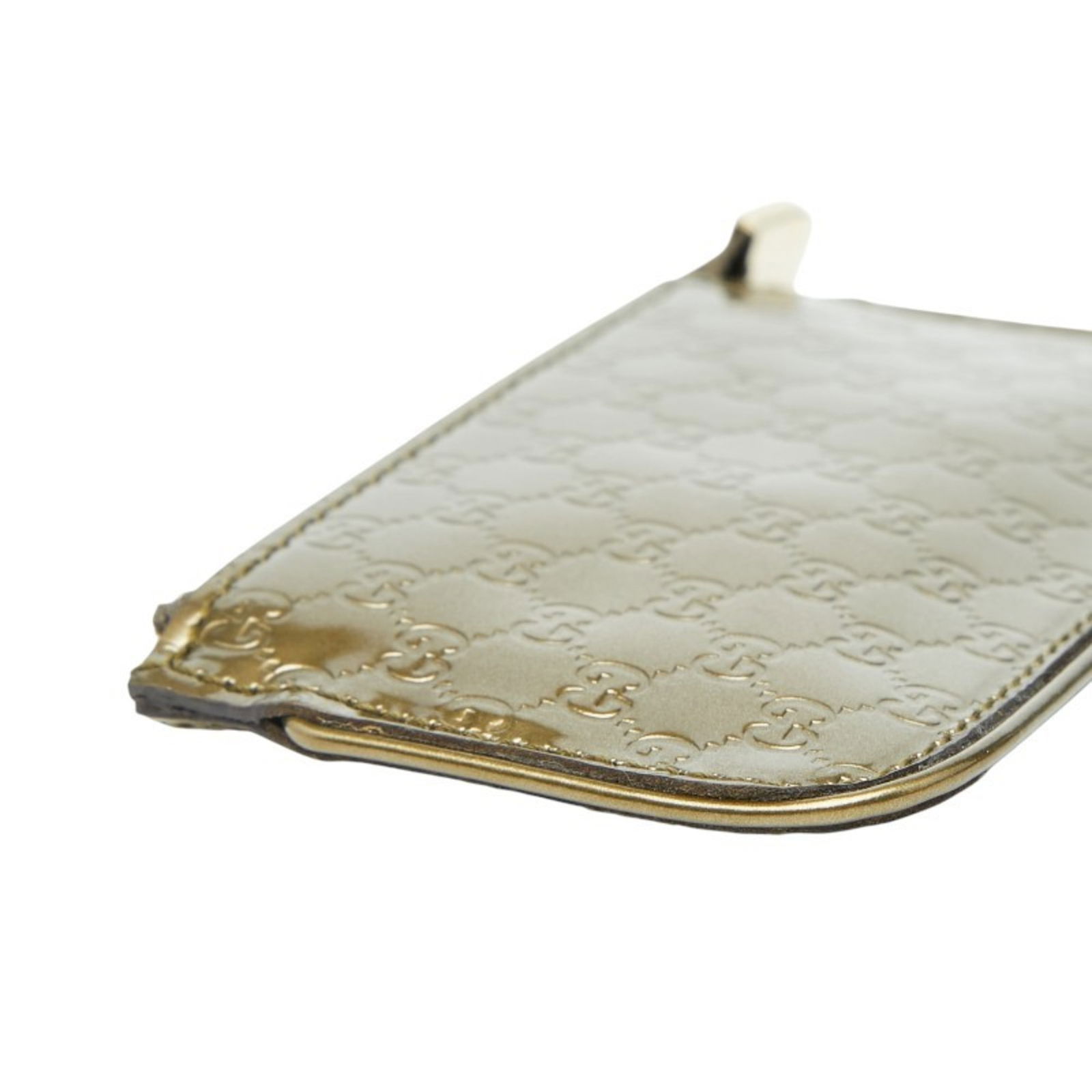 Micro Gg Leather - Gucci Coin Purse/ Coin Case Patent Leather - 5