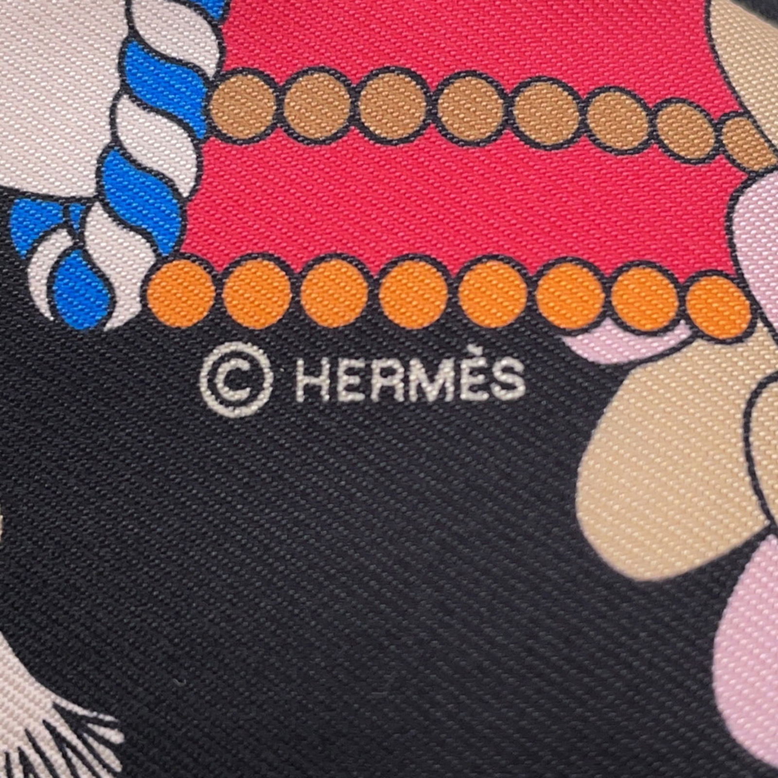 Silk Hermes Scarf - 8