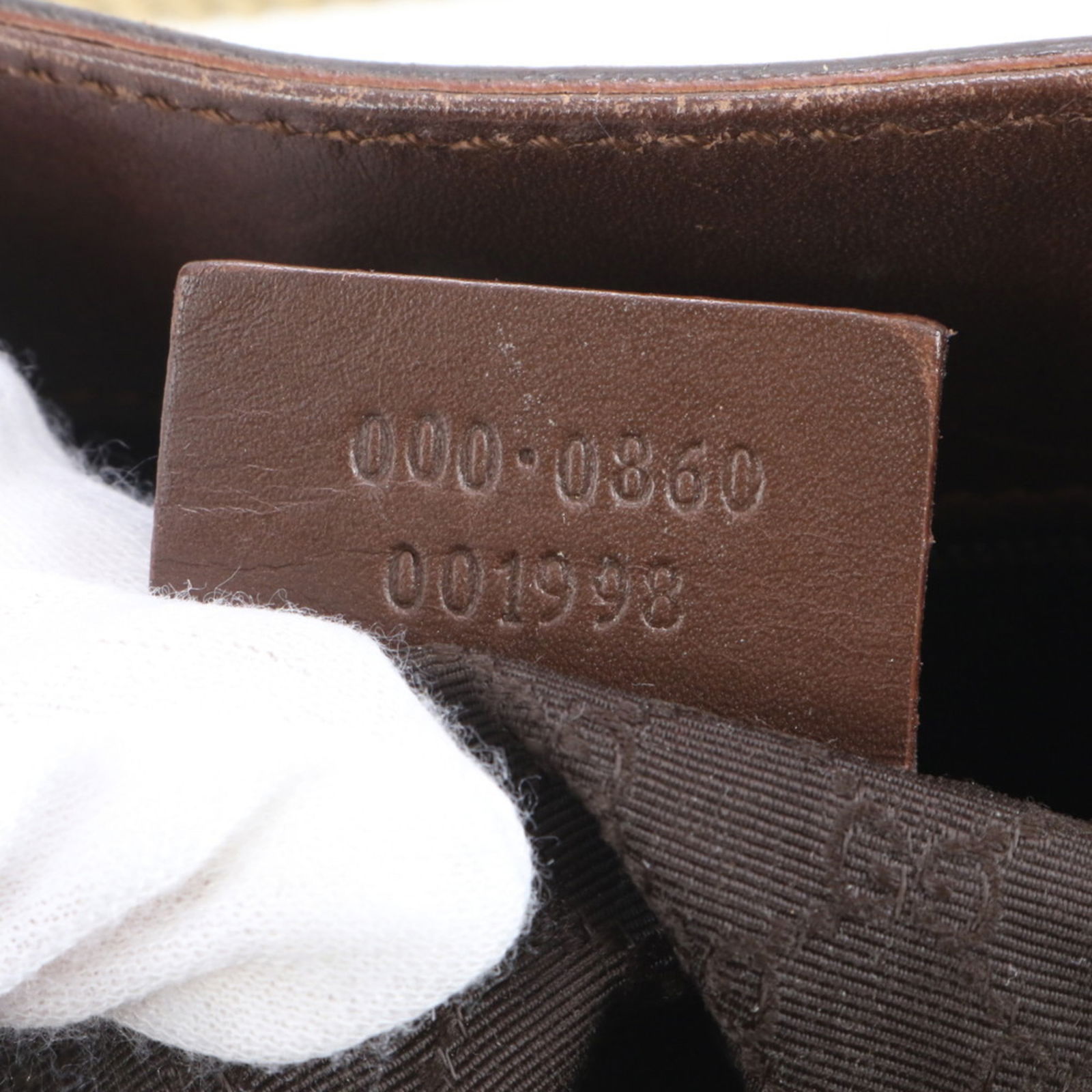 Leather Gucci Handbag - 9