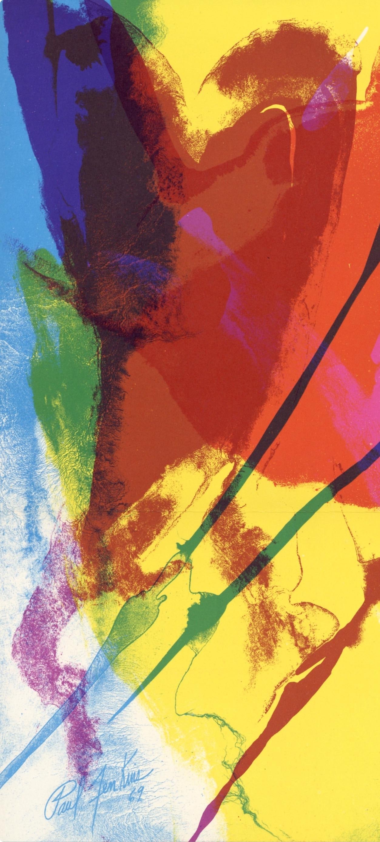 Lithograph - Paul Jenkins - Phenomena - Tide Finder - Art in America - 2