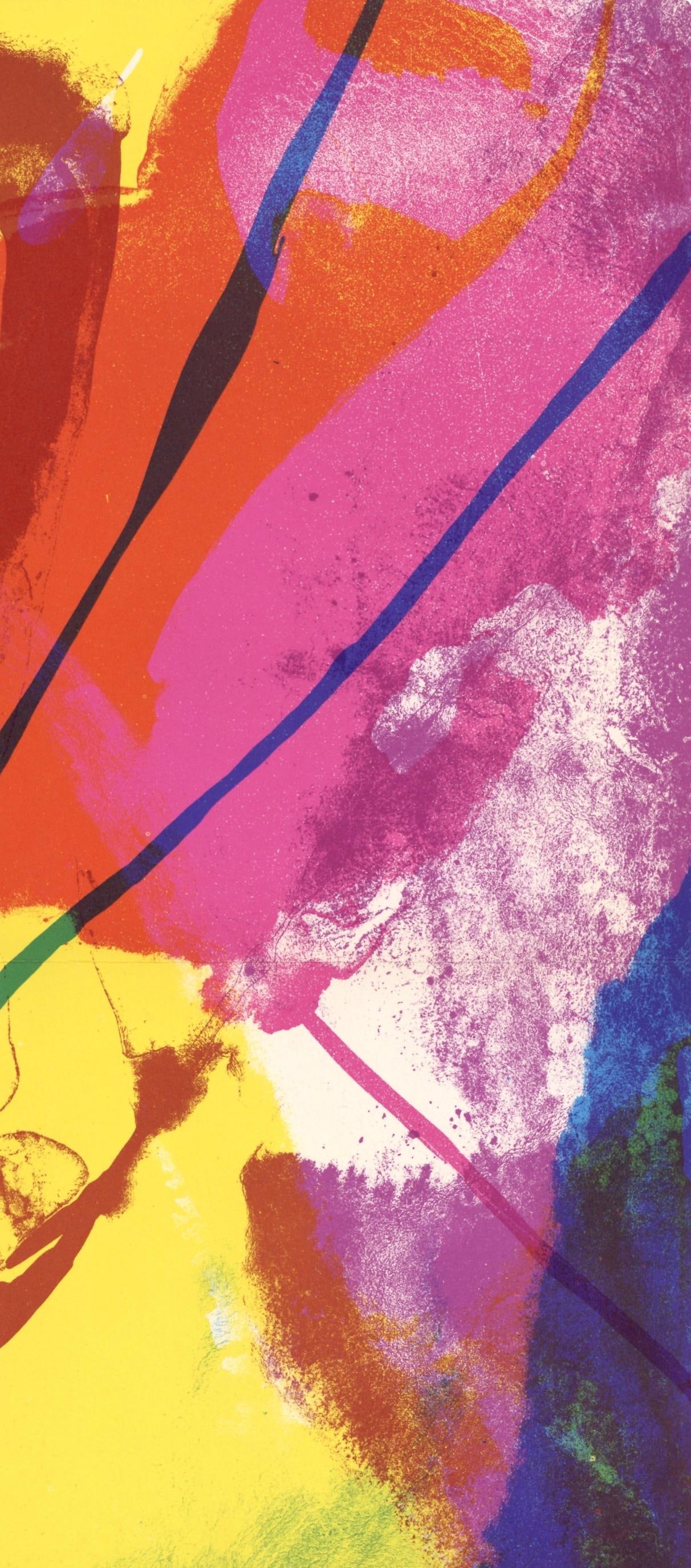 Lithograph - Paul Jenkins - Phenomena - Tide Finder - Art in America - 3