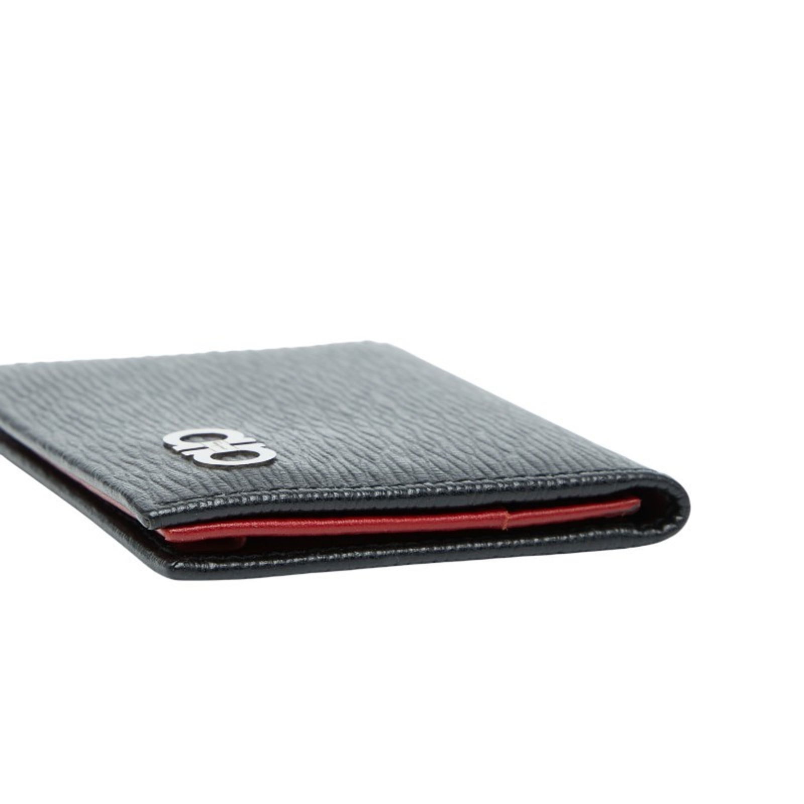 Leather Salvatore Ferragamo Card Case - 4