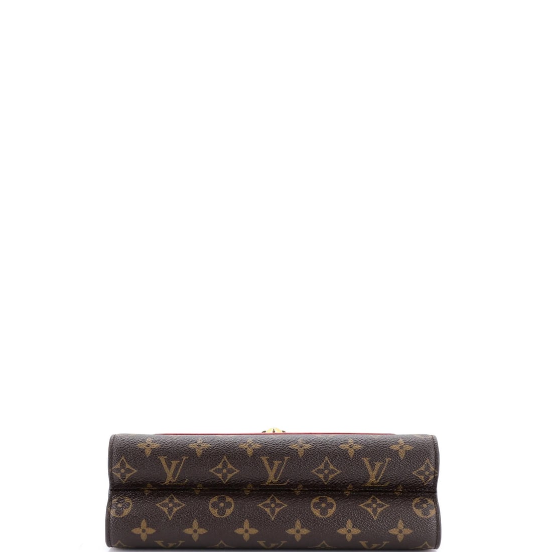 Leather Louis Vuitton Victoire Handbag Monogram Canvas and - 4