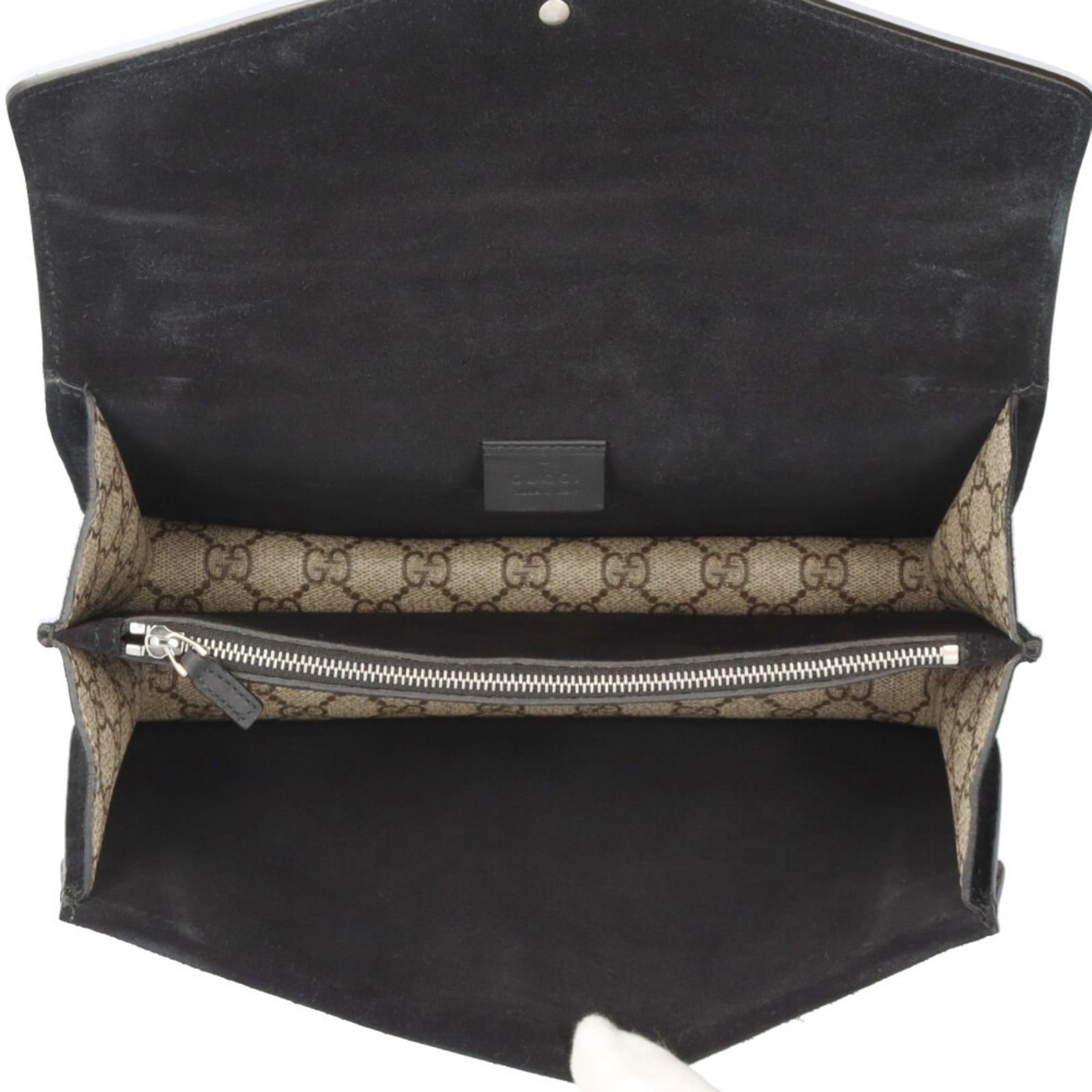 Suede - Gucci Shoulder Bag Gg Supreme - 6