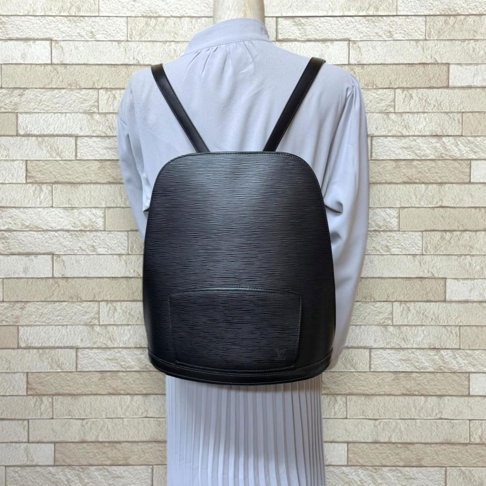 Leather Louis Vuitton Backpack Epi - 2