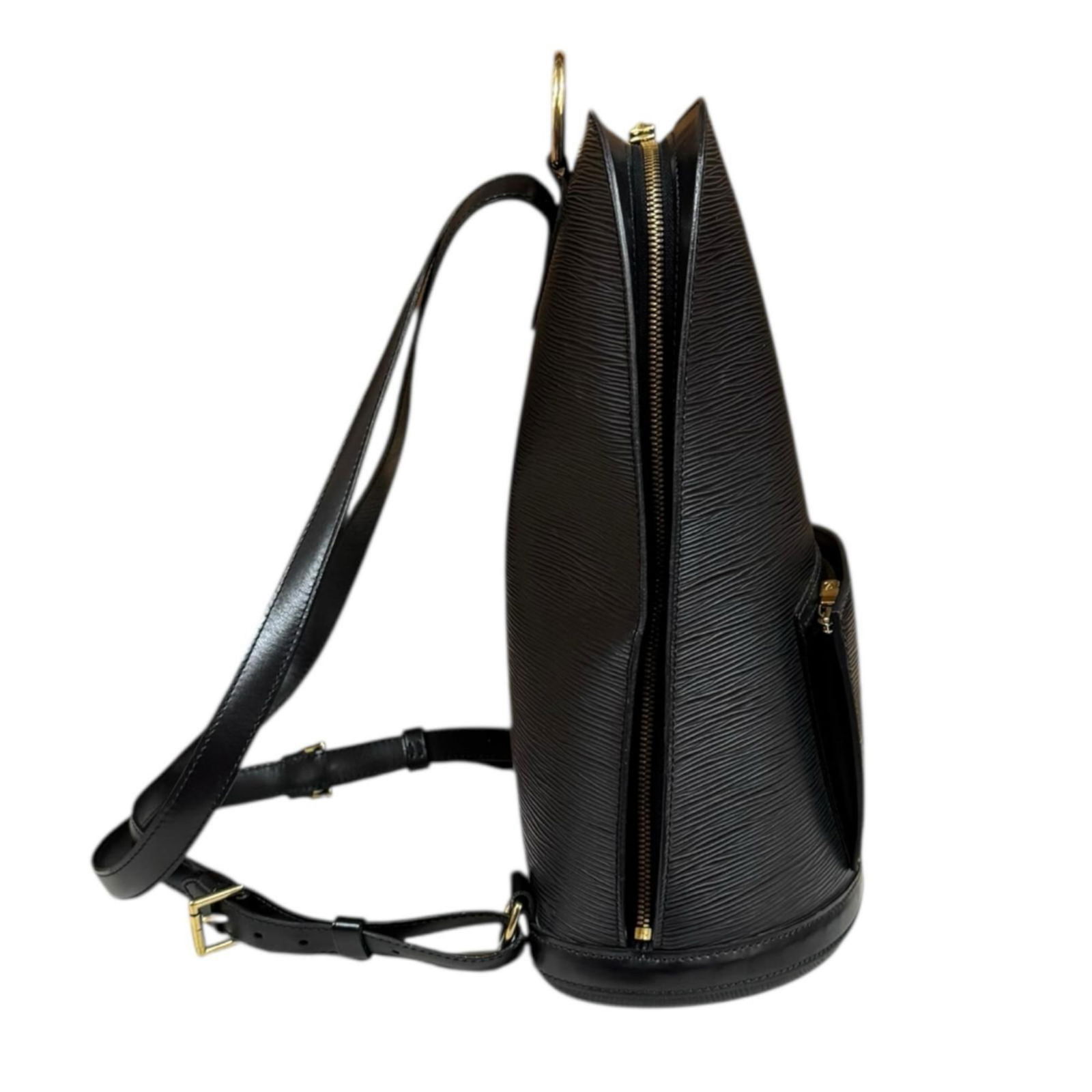 Leather Louis Vuitton Backpack Epi - 4