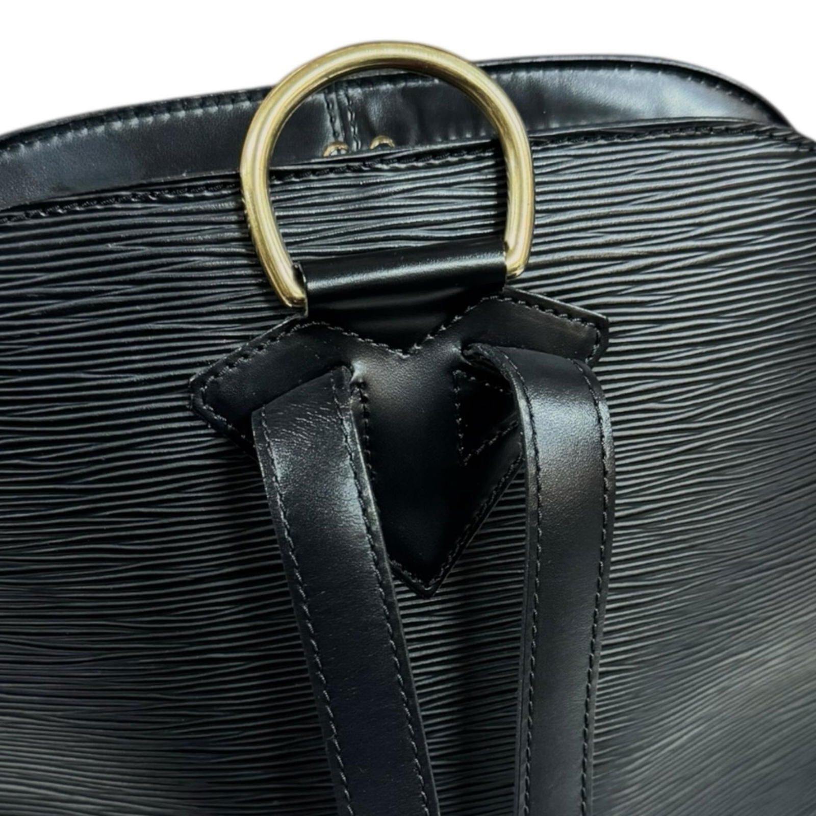 Leather Louis Vuitton Backpack Epi - 9