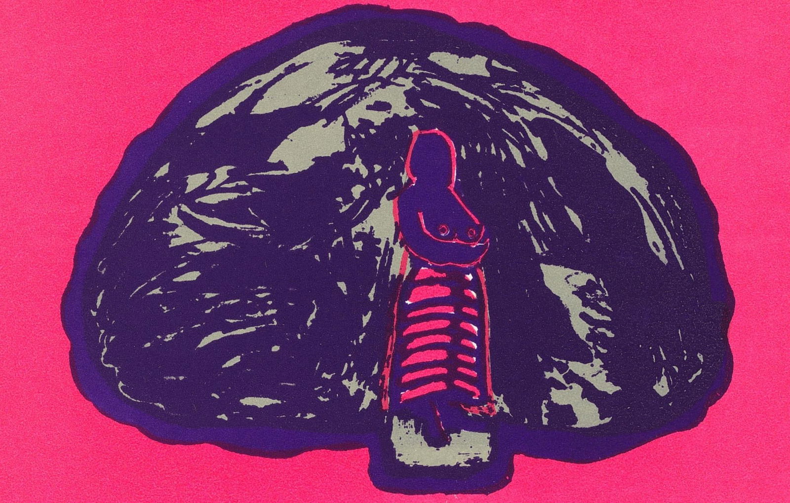 Lithograph - Larry Rivers - A Hut can be a Hairdo - Art in America - 4