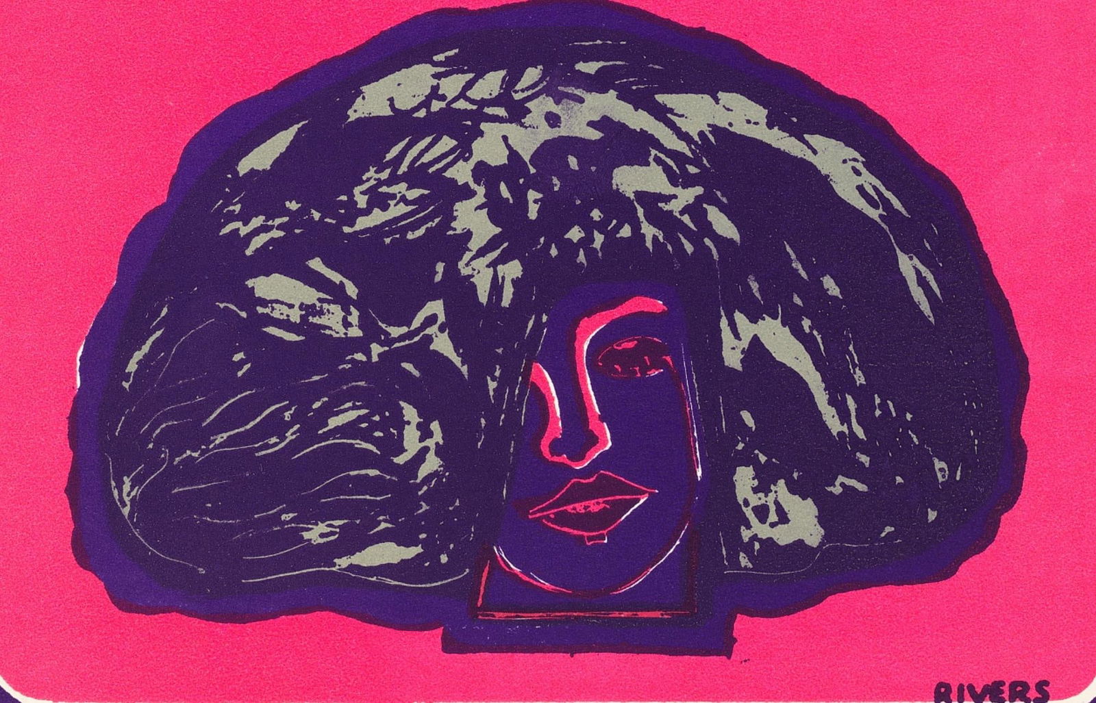 Lithograph - Larry Rivers - A Hut can be a Hairdo - Art in America - 5