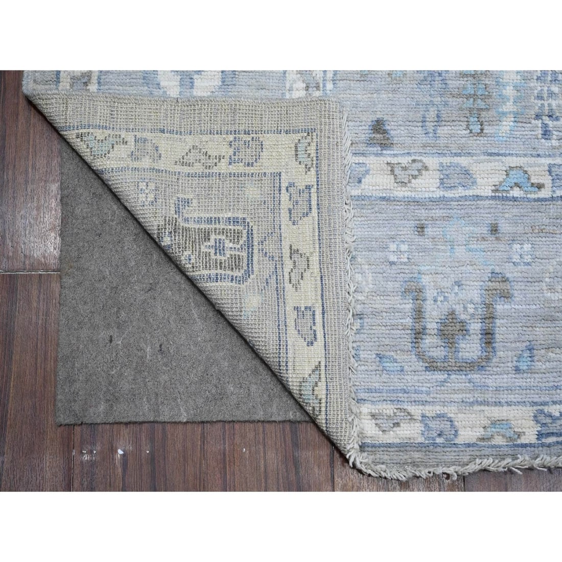 Rug 6'3"x8'10" Gray Afghan Angora Oushak Cypress Tree Design Oriental - 2