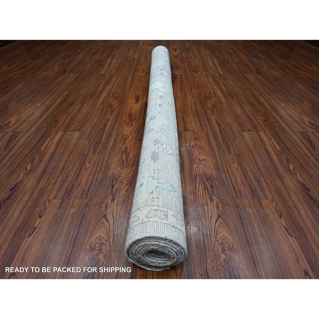 Rug 6'3"x8'10" Gray Afghan Angora Oushak Cypress Tree Design Oriental - 4