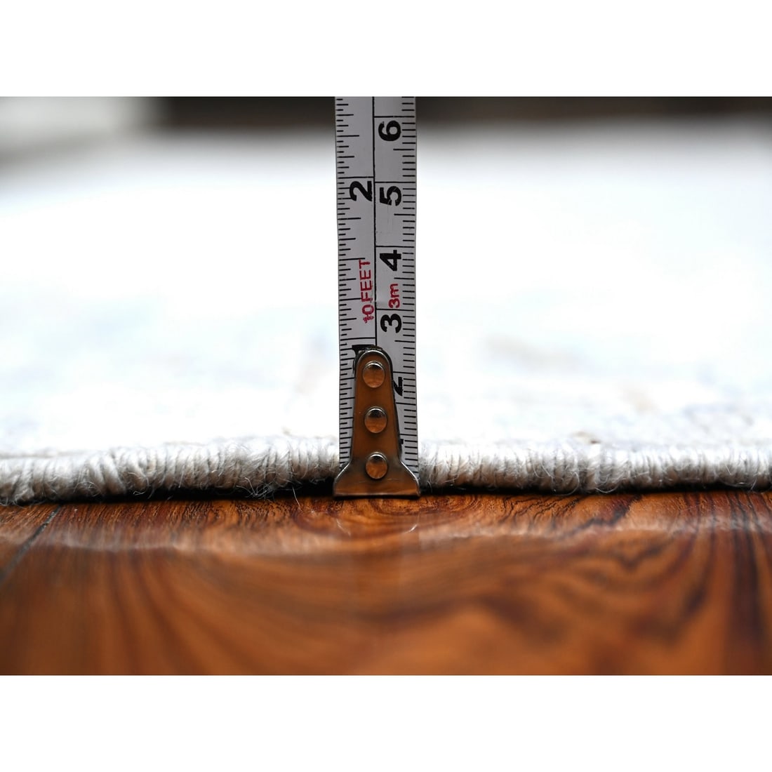 Rug 6'3"x8'10" Gray Afghan Angora Oushak Cypress Tree Design Oriental - 5