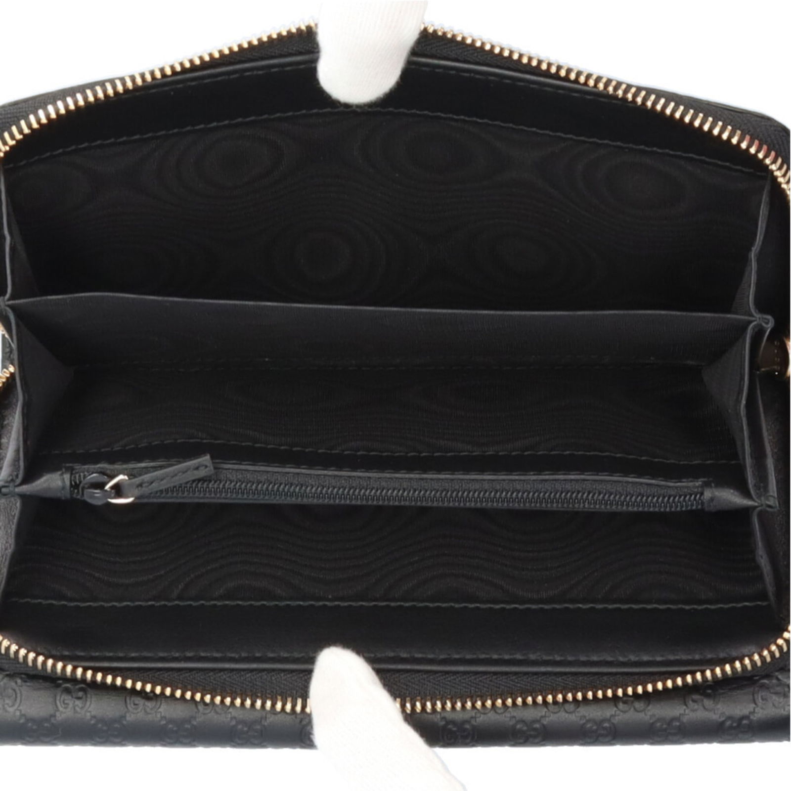 Leather Gucci Long Wallet (Bi-Fold) - 5