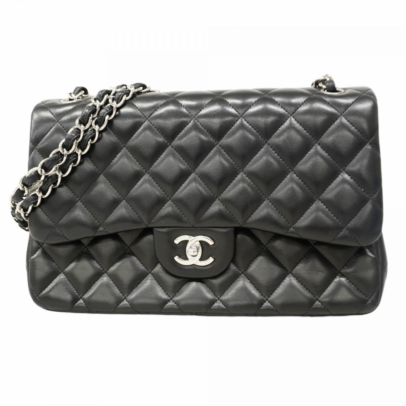 Leather Chanel Shoulder Bag (1 of 8)