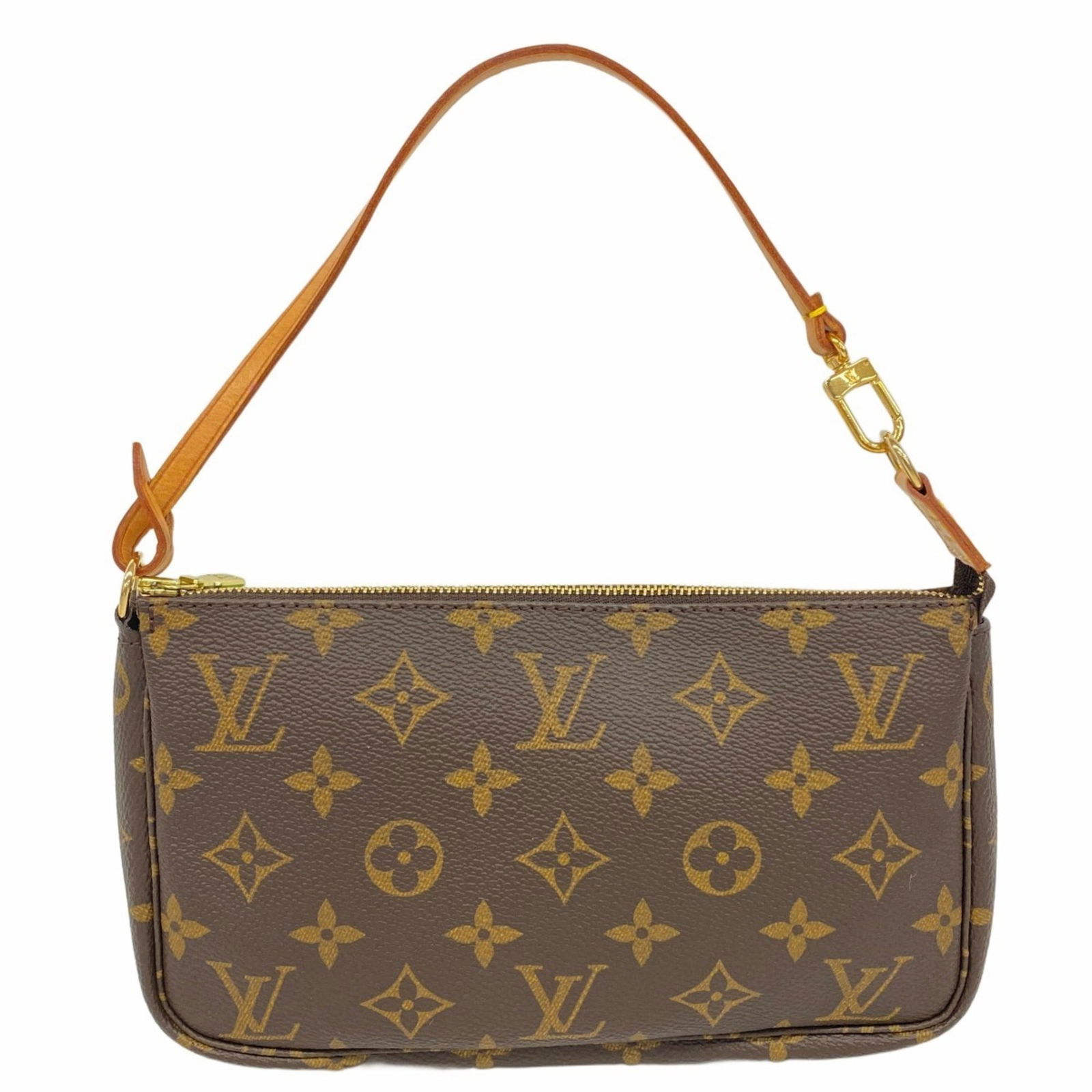 Pouch Louis Vuitton: Pouch Louis Vuitton This listing features Pouch Louis Vuitton. Item specifics are provided below. Item Specifics: Brand: Louis Vuitton Type: Pouch Color: Brown Gender: Women Size (Hxwxd): 13cm x 21.5c