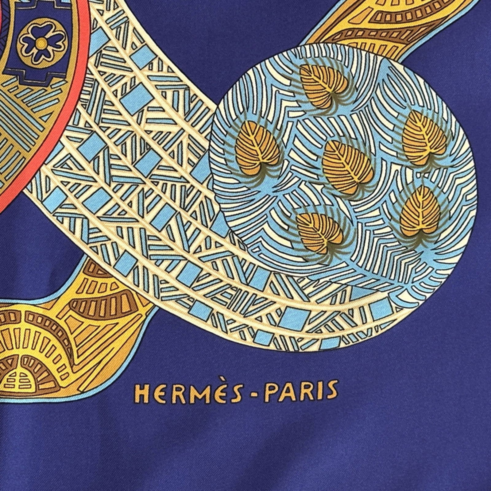 Silk Hermes Scarf - 3