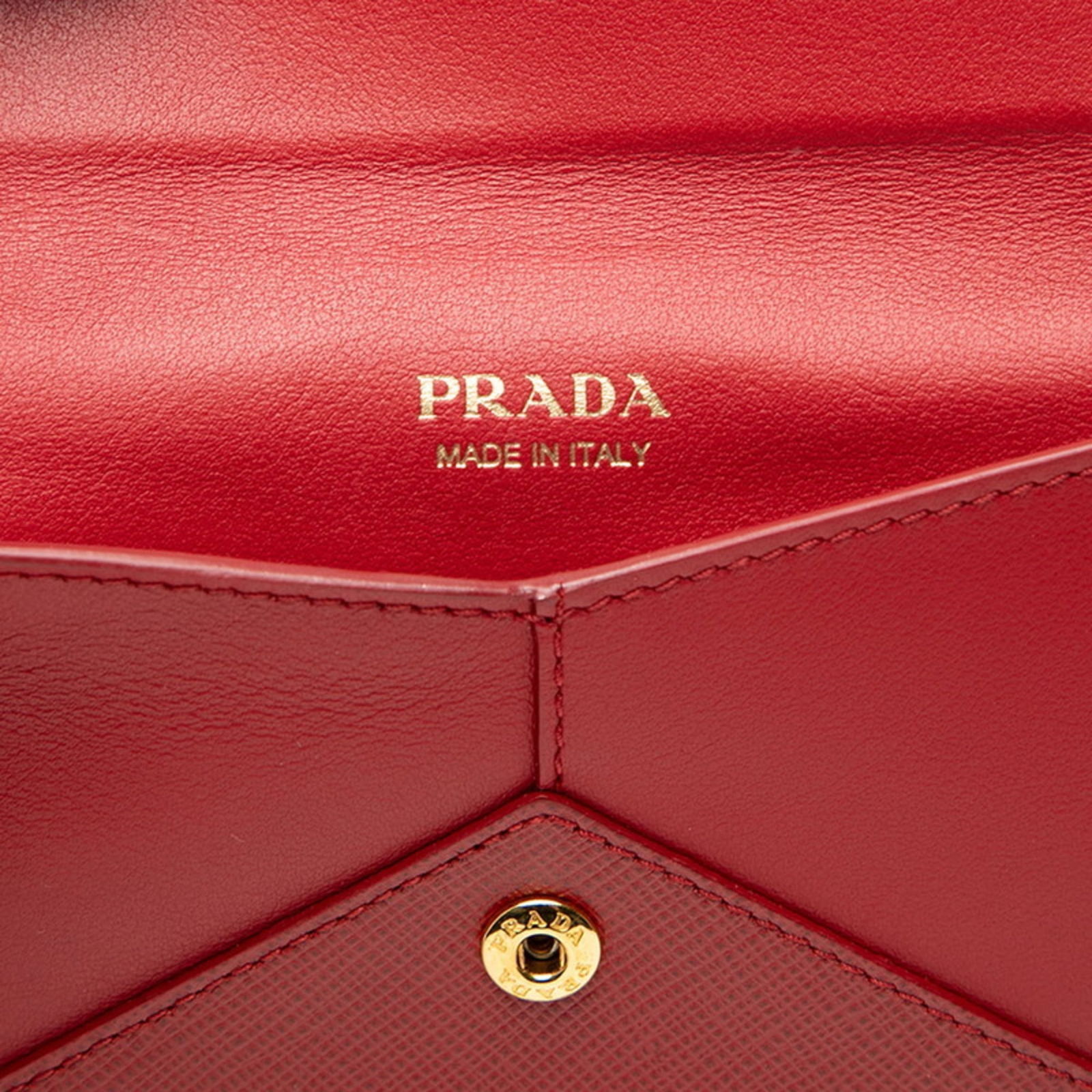 Leather Prada Pouch - 5