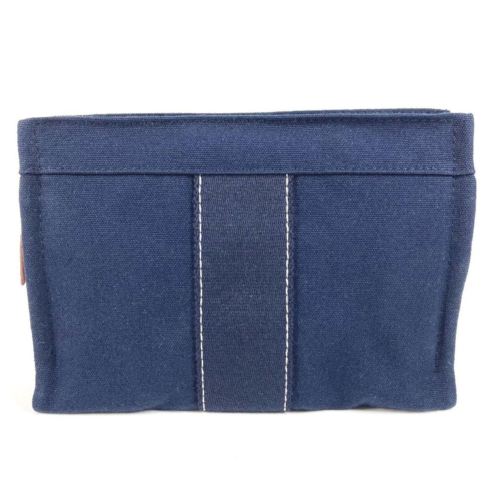 Canvas Hermes Pouch: Canvas Hermes Pouch This listing features Canvas Hermes Pouch. Item specifics are provided below. Item Specifics: Brand: Hermes Type: Pouch Material: Canvas Color: Navy Gender: Men,Women,Unisex Size