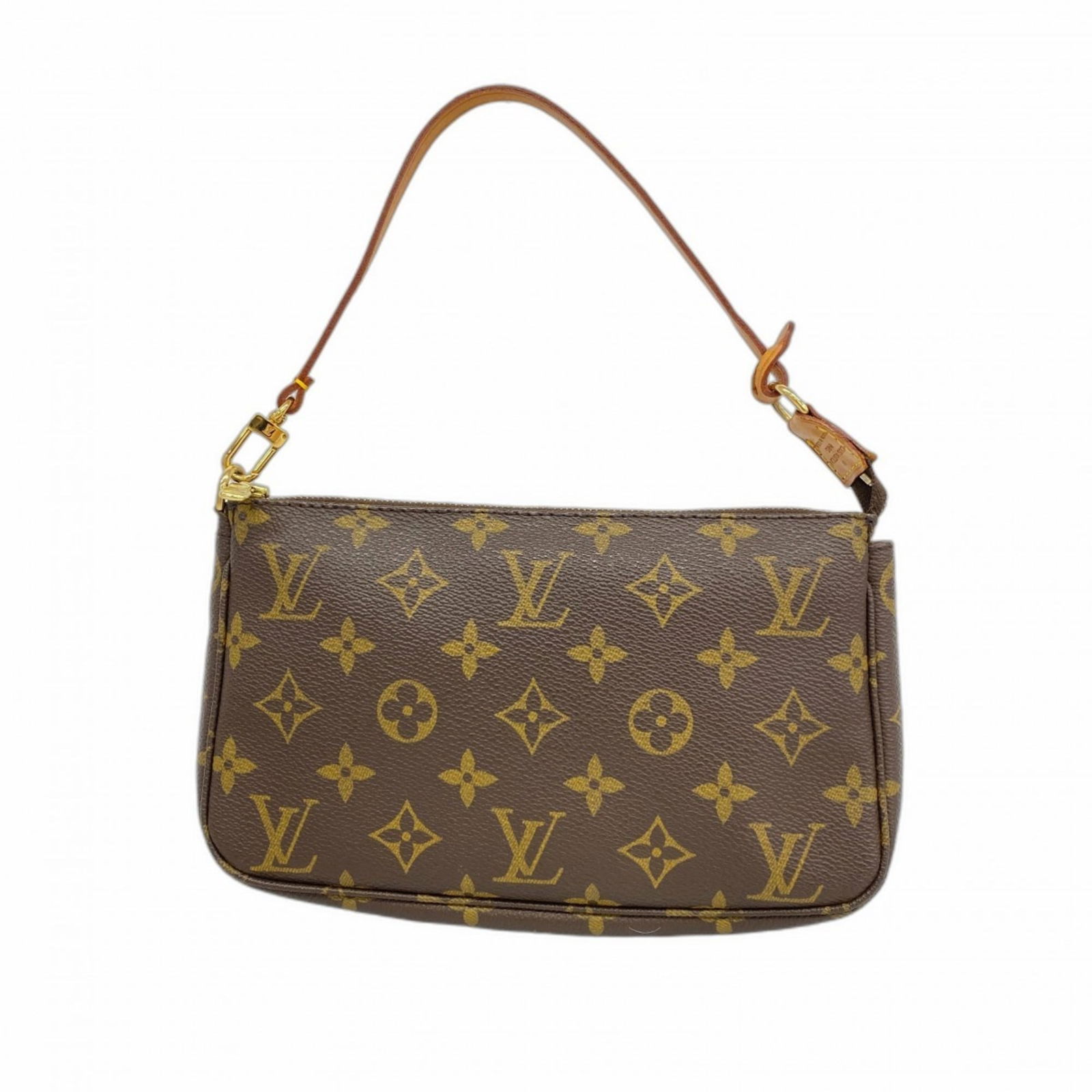 Pouch Louis Vuitton: Pouch Louis Vuitton This listing features Pouch Louis Vuitton. Item specifics are provided below. Item Specifics: Brand: Louis Vuitton Type: Pouch Color: Brown Gender: Women Size (Hxwxd): 13cm x 21.5c