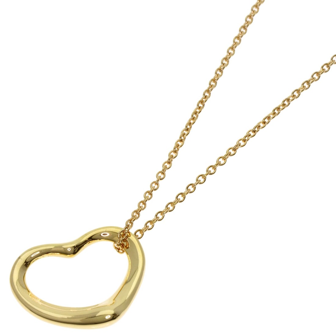Gold TIFFANY&Co. Open heart Necklace K18 Yellow: Gold TIFFANY&Co. Open heart Necklace K18 Yellow This listing features Gold TIFFANY&Co. Open heart Necklace K18 Yellow. Item specifics are provided below. Item Specifics: Brand: TIFFANY&Co. Style: