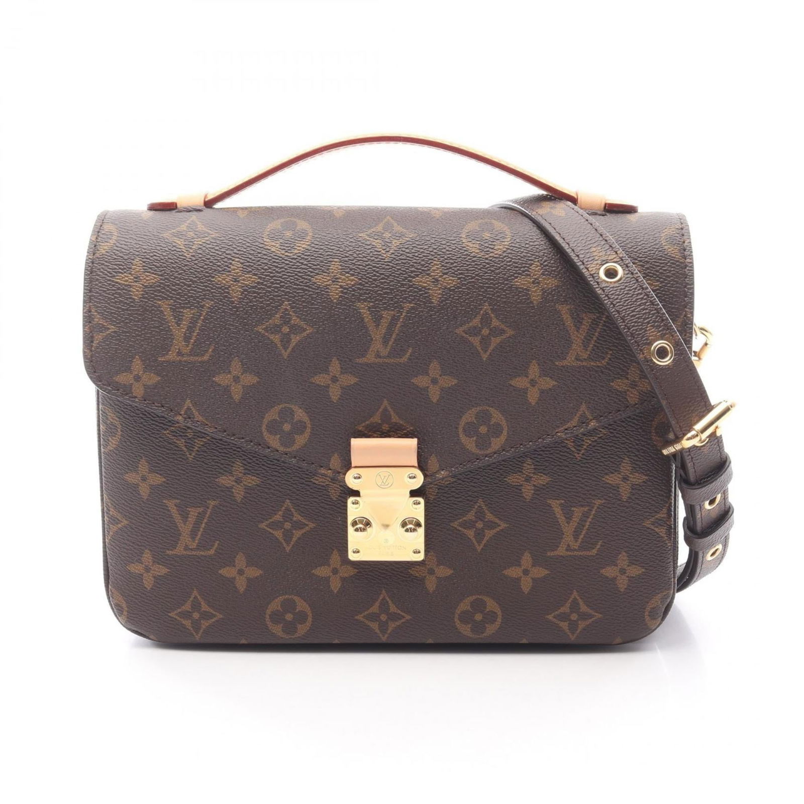 Leather - Louis Vuitton Handbag - Pochette Coated Canvas: Leather - Louis Vuitton Handbag - Pochette Coated Canvas This listing features Leather - Louis Vuitton Handbag - Pochette Coated Canvas. Item specifics are provided below. Item Specifics: Brand: