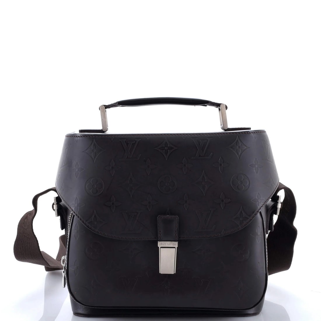 Leather Louis Vuitton Charly Camera Bag Monogram Glace (1 of 8)