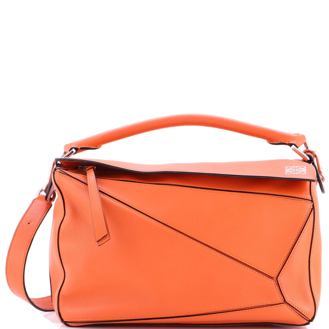 Medium Loewe Puzzle Bag Leather (1 of 5)