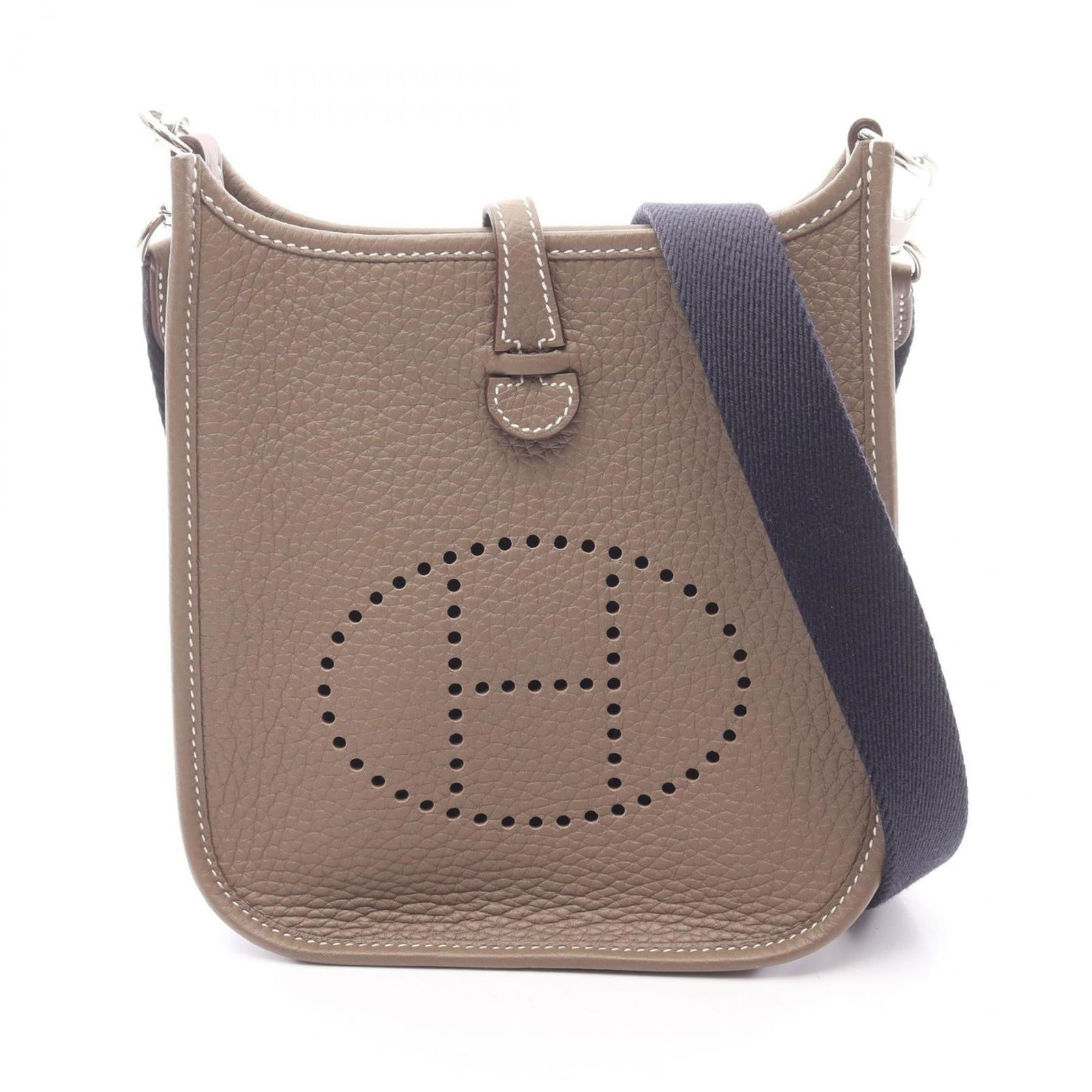 Leather Hermes Shoulder Bag Taurillon Clemence (1 of 5)