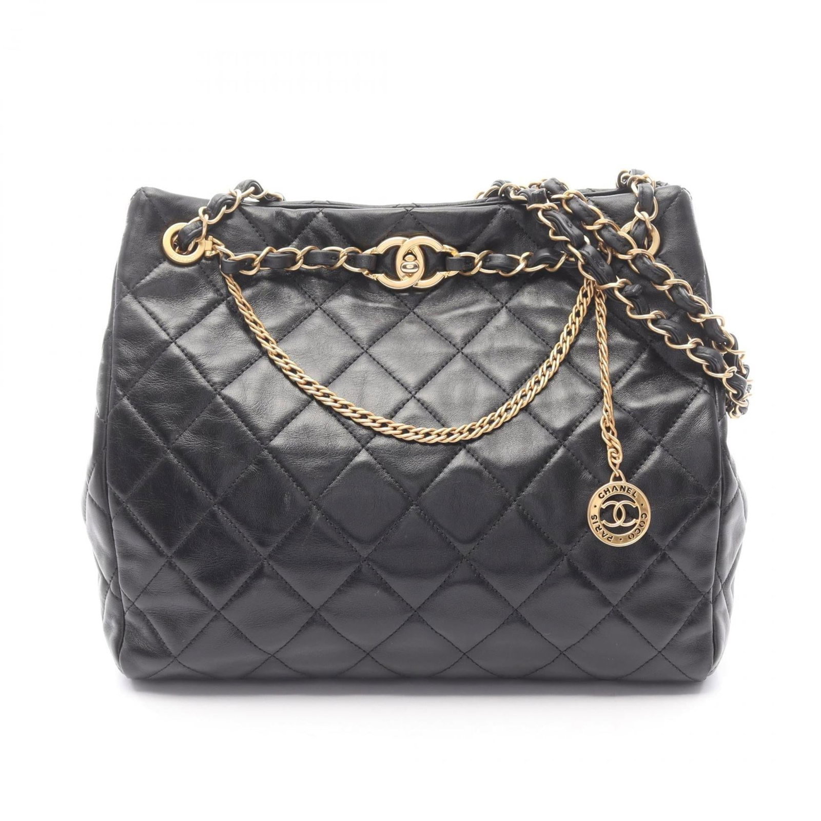 Leather Chanel Tote Bag (1 of 13)