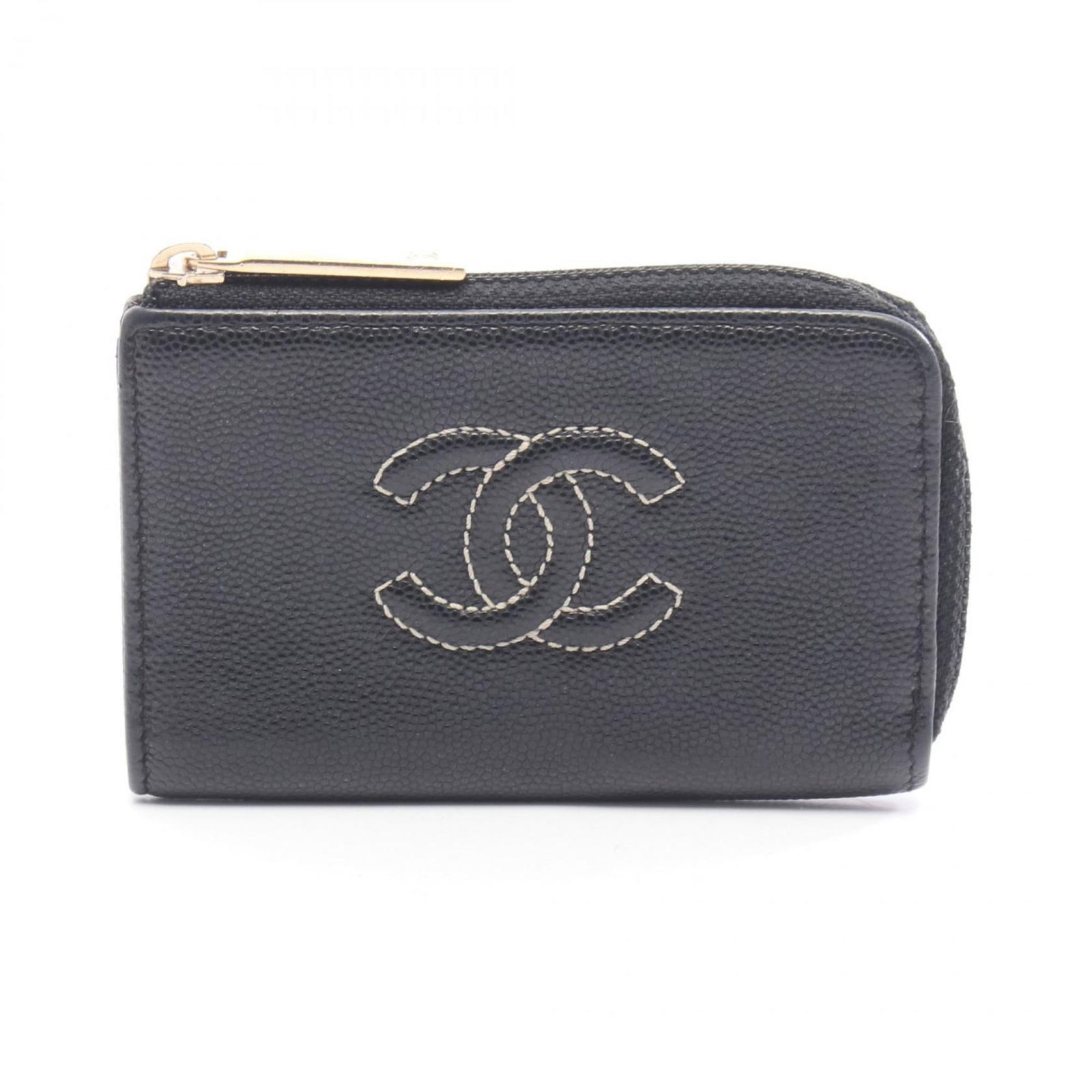 Leather Chanel Coin Purse/ Coin Case (1 of 8)