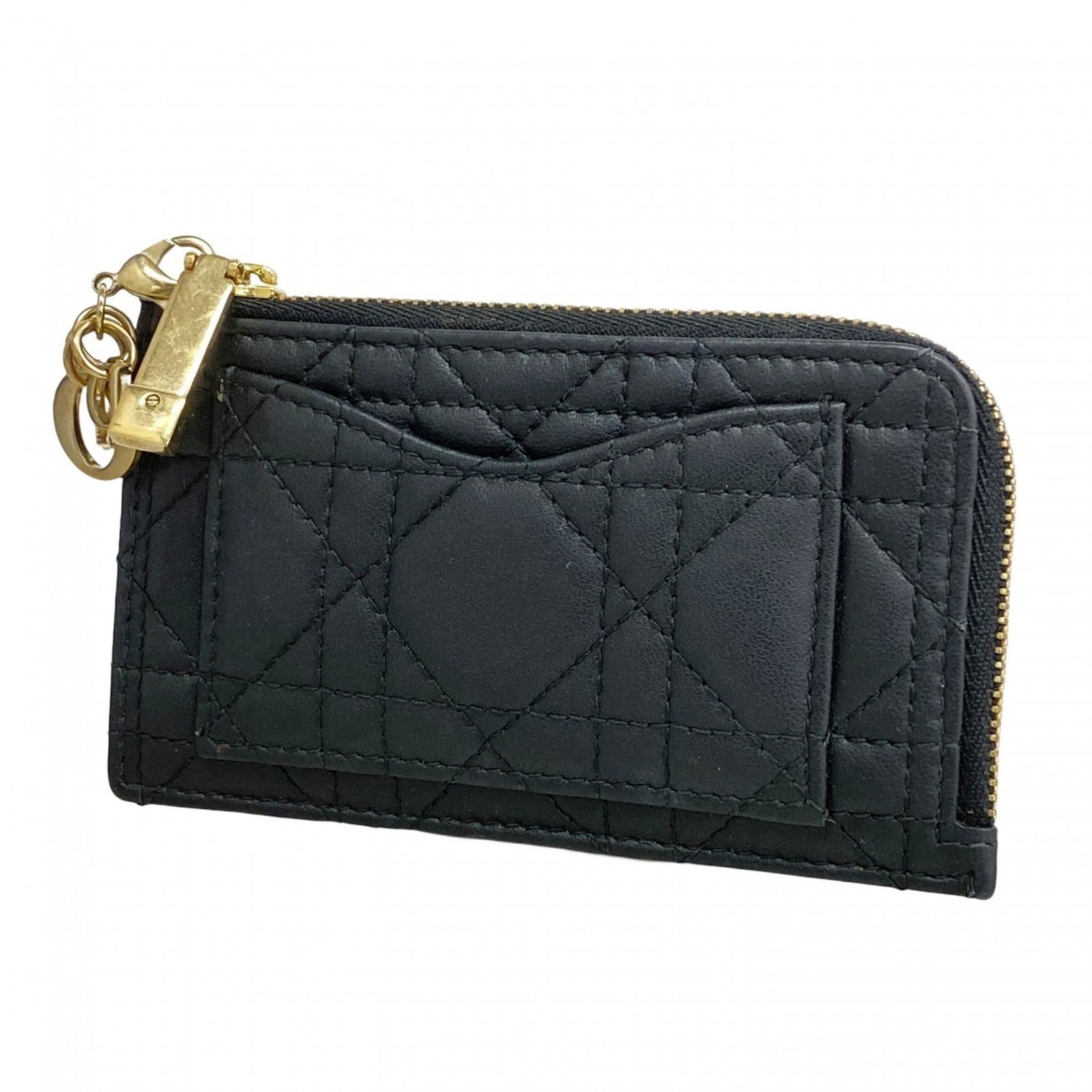 Leather Christian Dior Card Case (1 of 9)