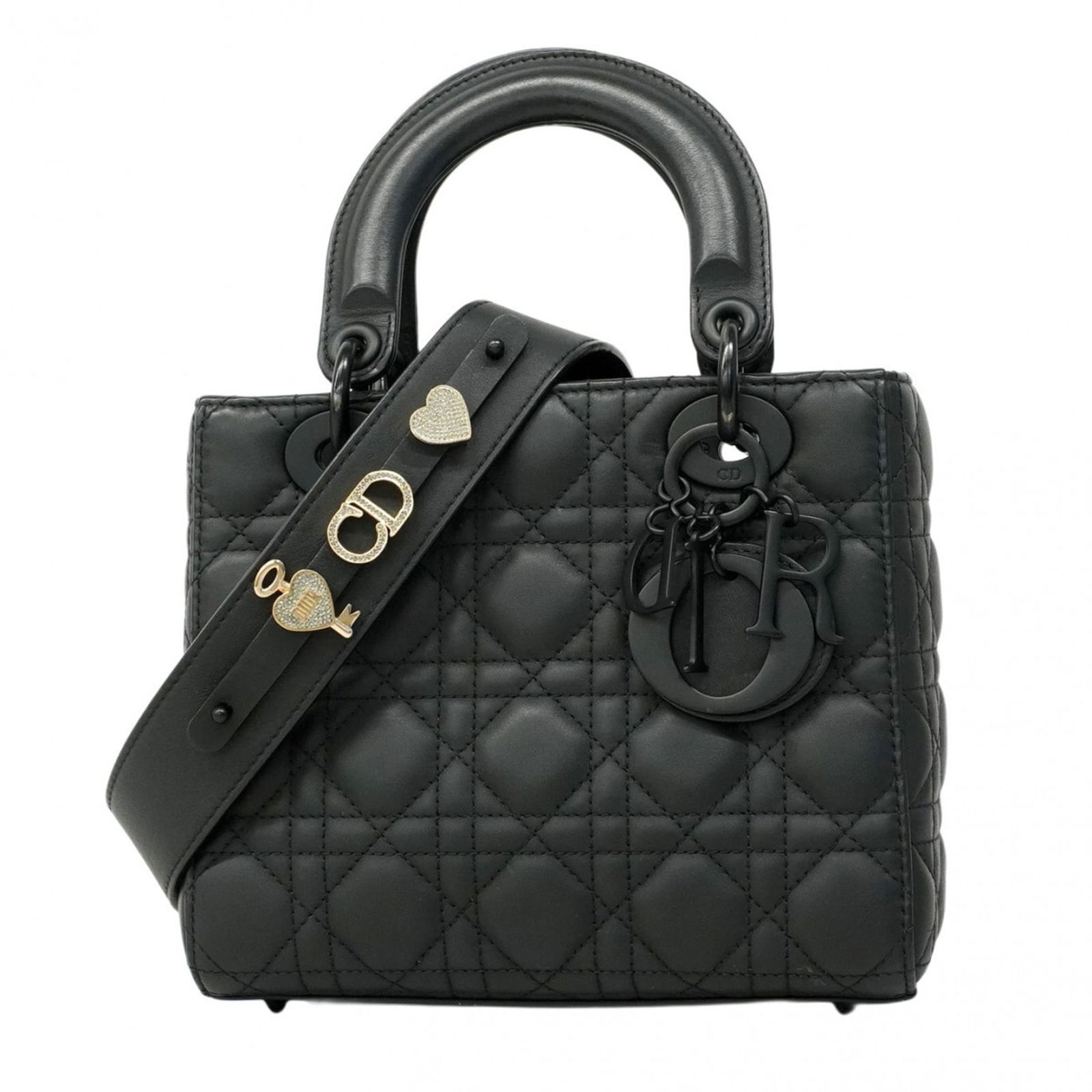 Leather Christian Dior Handbag (1 of 18)