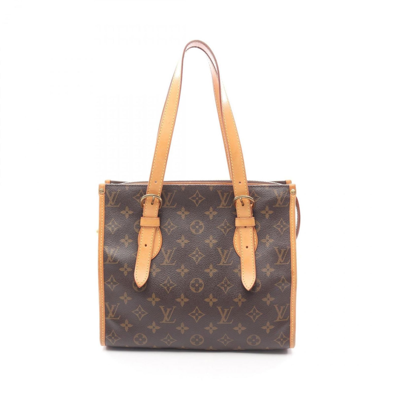 Leather - Louis Vuitton Tote Bag Coated Canvas - Pvc - Monogram (1 of 14)