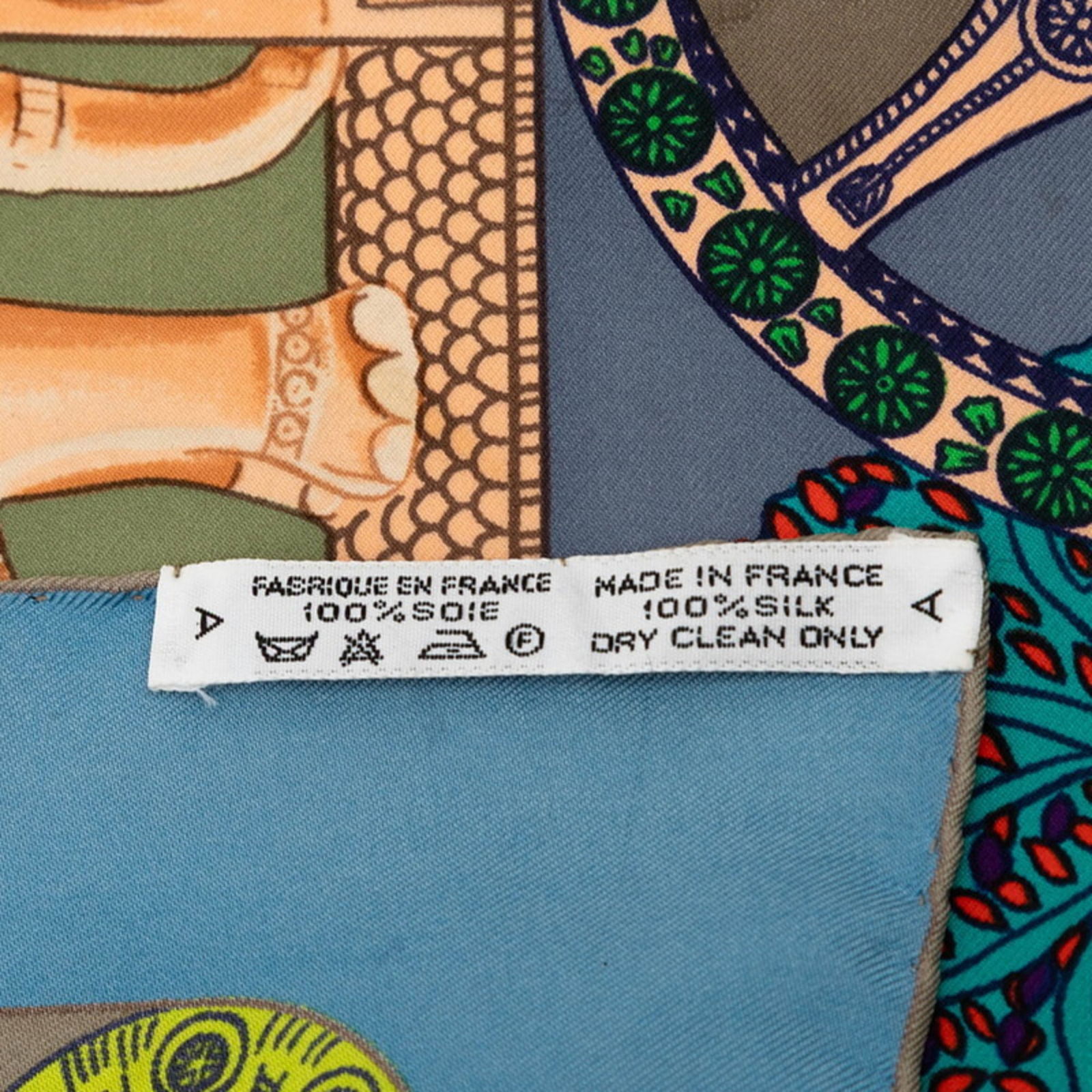 Silk Hermes Scarf - 8