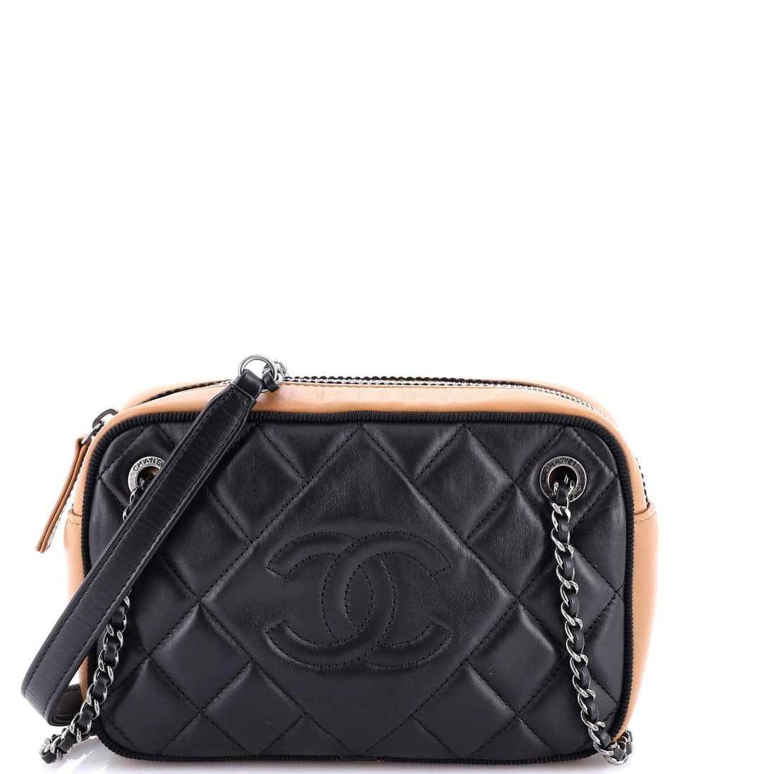 Small Chanel Ballerine Camera Case Bag Quilted Calfskin (1 of 6)