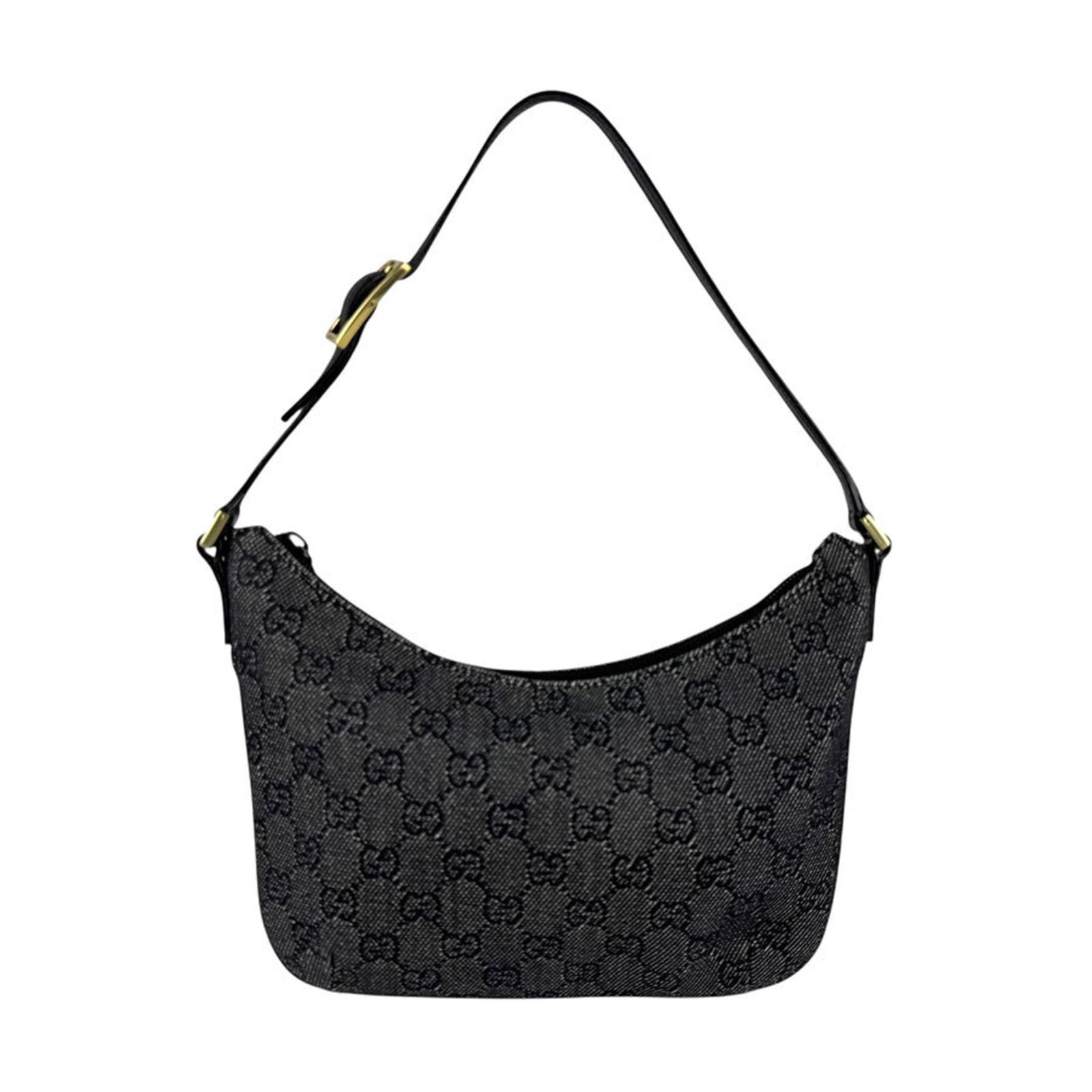 Leather - Gucci Shoulder Bag Gg Canvas (1 of 5)