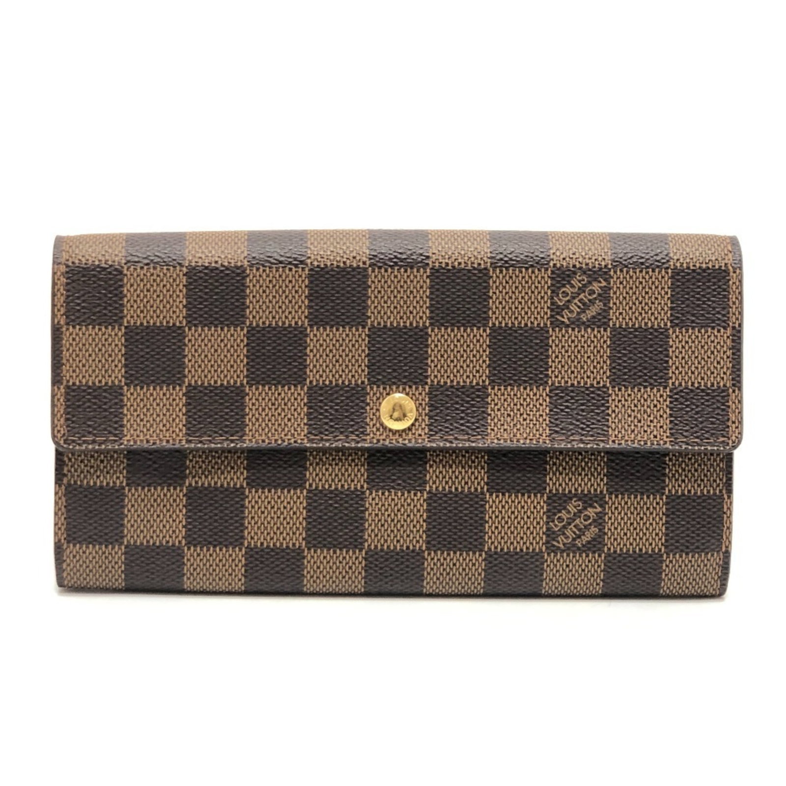 Canvas Louis Vuitton Long Wallet (Bi-Fold) Damier (1 of 18)