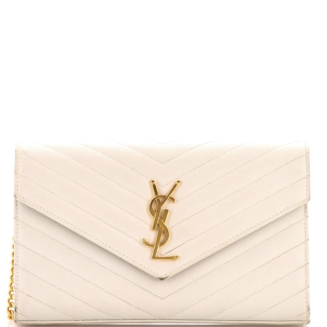 Medium Saint Laurent Classic Monogram Wallet on Chain Matelasse Chevron Leather: Medium Saint Laurent Classic Monogram Wallet on Chain Matelasse Chevron Leather This listing features Medium Saint Laurent Classic Monogram Wallet on Chain Matelasse Chevron Leather. Item specifics