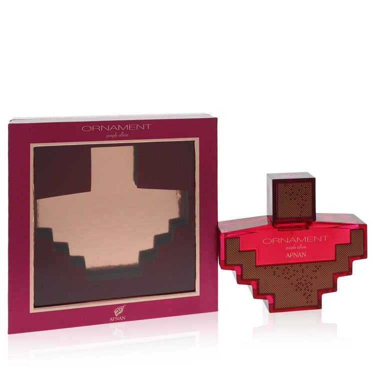 Spray Afnan Ornament Purple Allure Perfume By Afnan Eau De Parfum: Spray Afnan Ornament Purple Allure Perfume By Afnan Eau De Parfum This listing features Spray Afnan Ornament Purple Allure Perfume By Afnan Eau De Parfum. Item specifics are provided below. Item