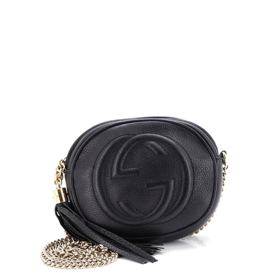 Mini Gucci Soho Chain Bag Leather (1 of 6)