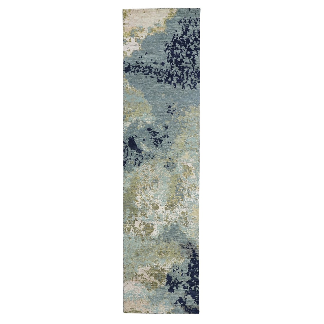 Rug 2'6"x10' Gray Abstract Design Hand Knotted Wool Densely Woven Runner: Rug 2'6"x10' Gray Abstract Design Hand Knotted Wool Densely Woven Runner This listing features Rug 2'6"x10' Gray Abstract Design Hand Knotted Wool Densely Woven Runner. Item specifics are provided bel