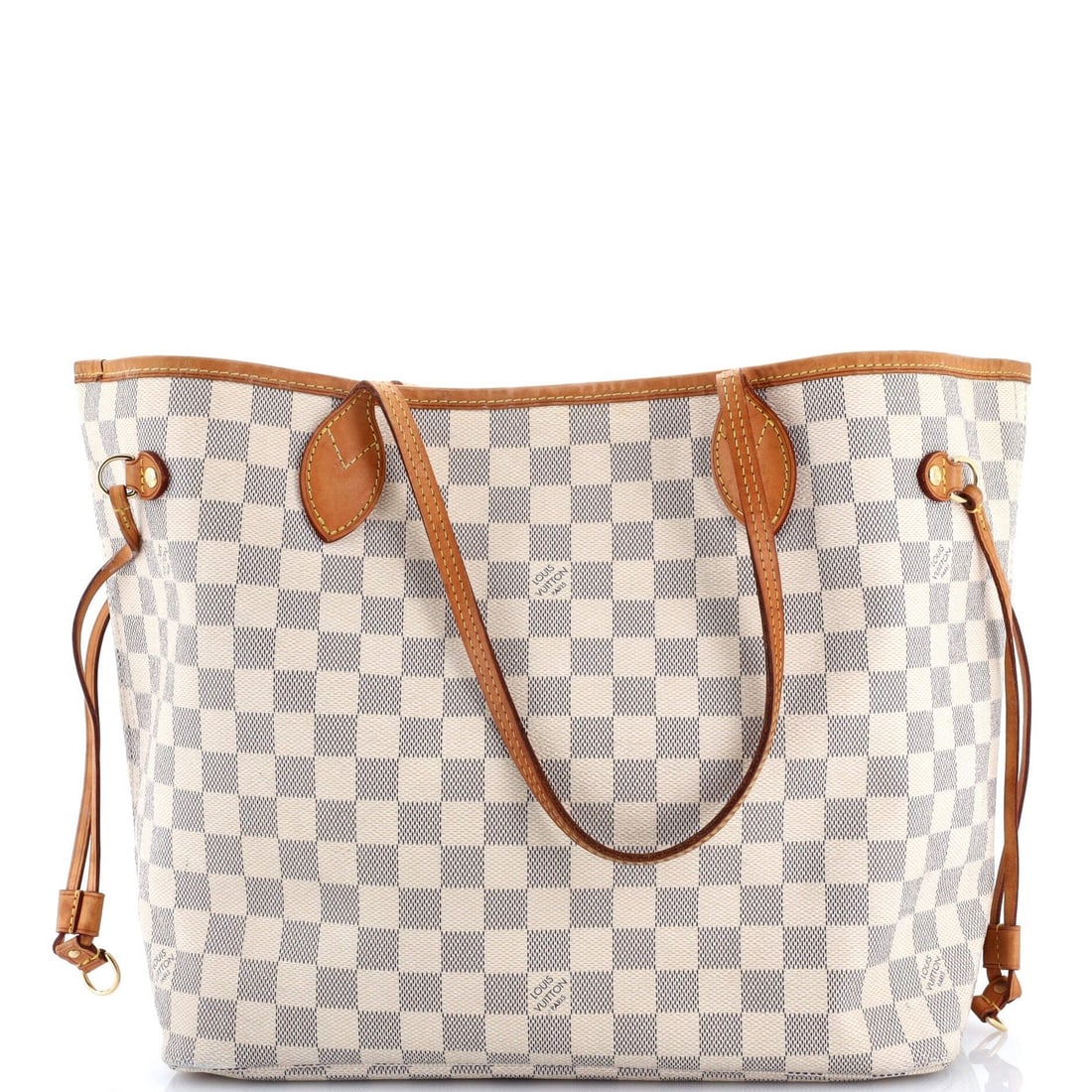 MM Louis Vuitton Neverfull NM Tote Damier: MM Louis Vuitton Neverfull NM Tote Damier This listing features MM Louis Vuitton Neverfull NM Tote Damier. Item specifics are provided below. Item Specifics: Brand: Louis Vuitton Exterior Material: Ca