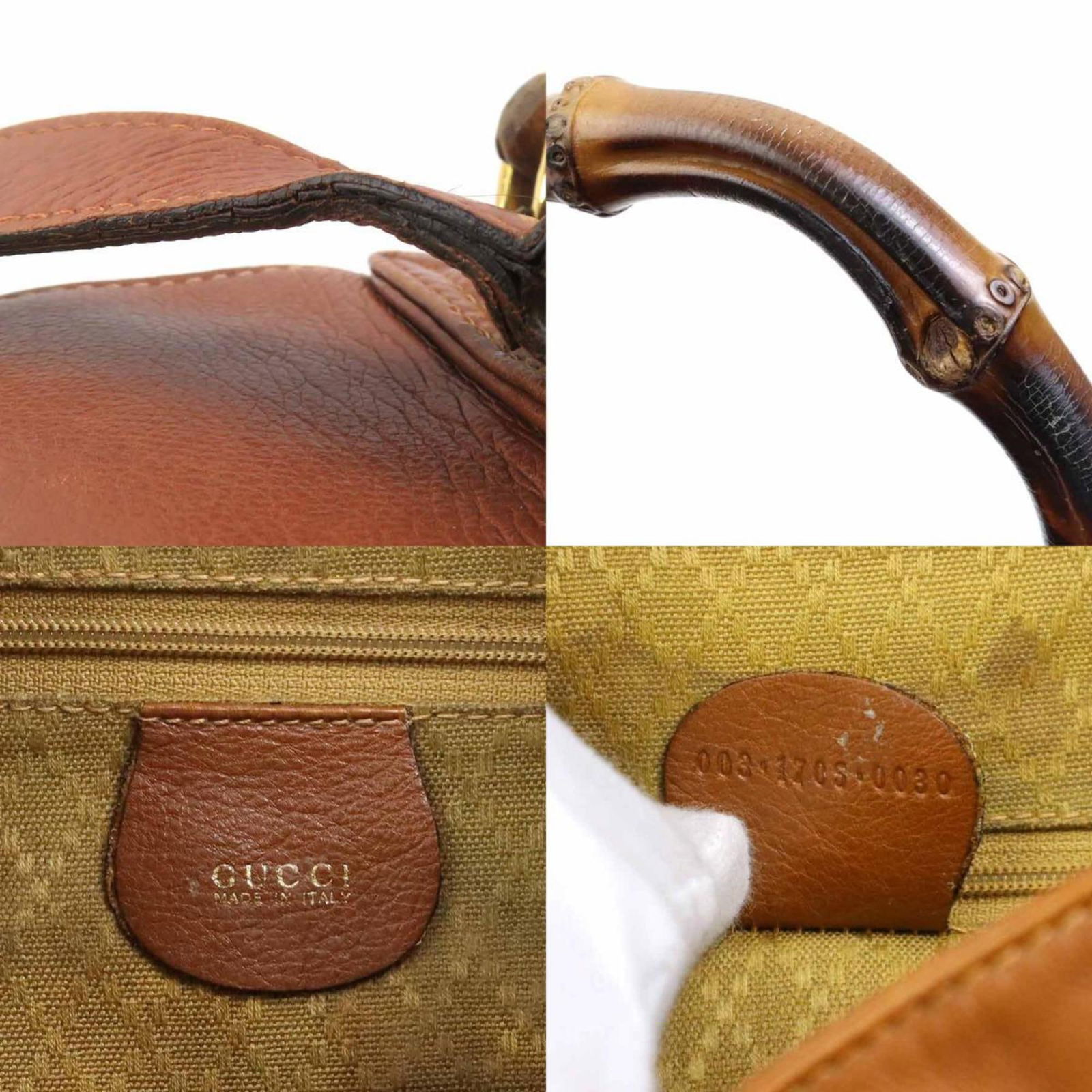 Leather Gucci Backpack - 5