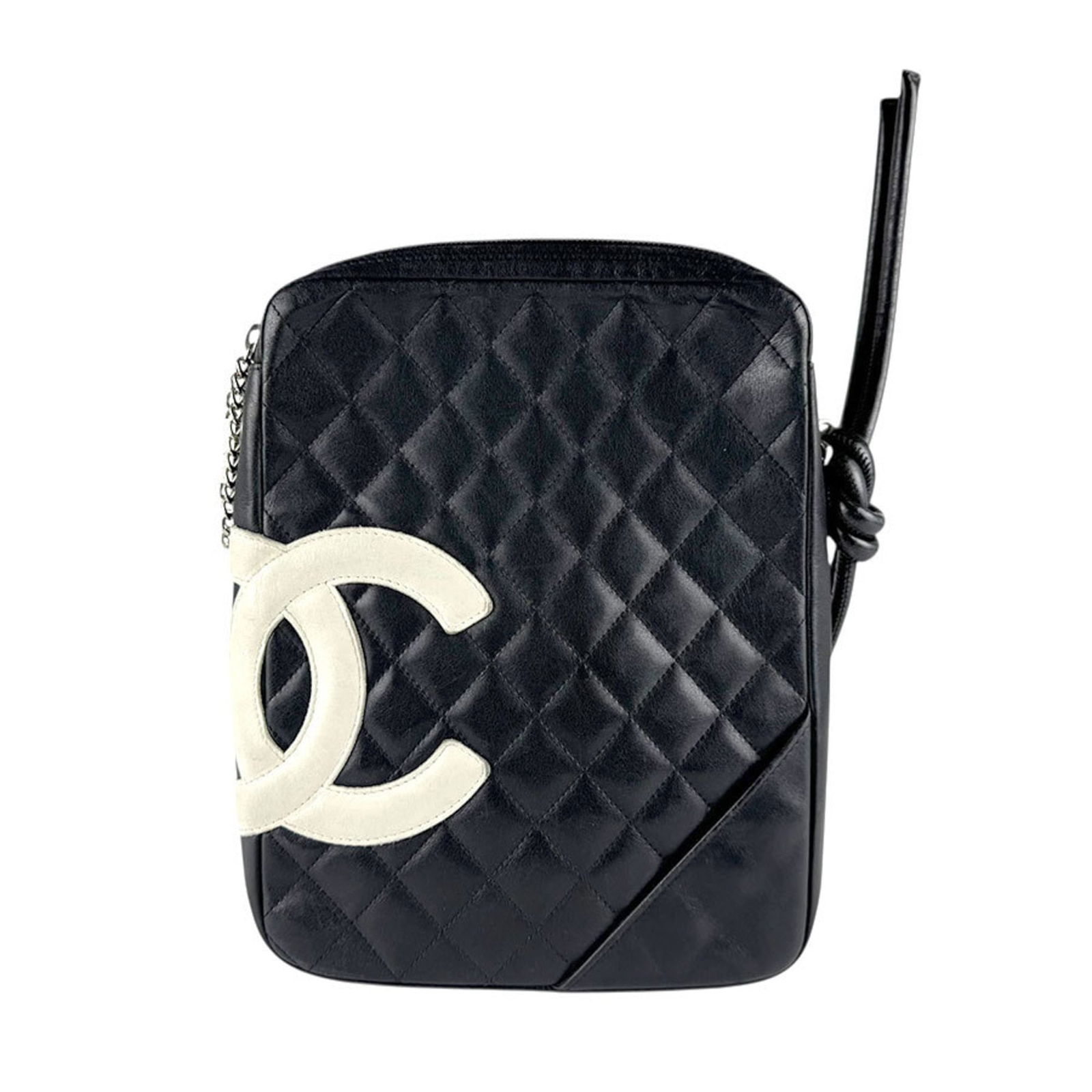 Leather Chanel Shoulder Bag: Leather Chanel Shoulder Bag This listing features Leather Chanel Shoulder Bag. Item specifics are provided below. Item Specifics: Brand: Chanel Type: Shoulder Bag Material: Leather Color: Black,