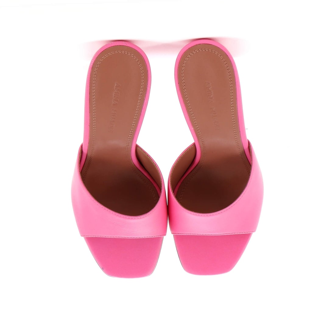 Leather Amina Muaddi Women's Lupita Wedge Sandals - 2