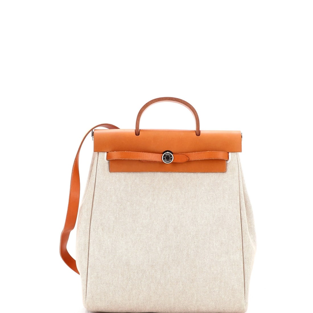 Toile Hermes Herbag A Dos Backpack: Toile Hermes Herbag A Dos Backpack This listing features Toile Hermes Herbag A Dos Backpack. Item specifics are provided below. Item Specifics: Brand: Hermes Exterior Material: Leather Canvas Coated S