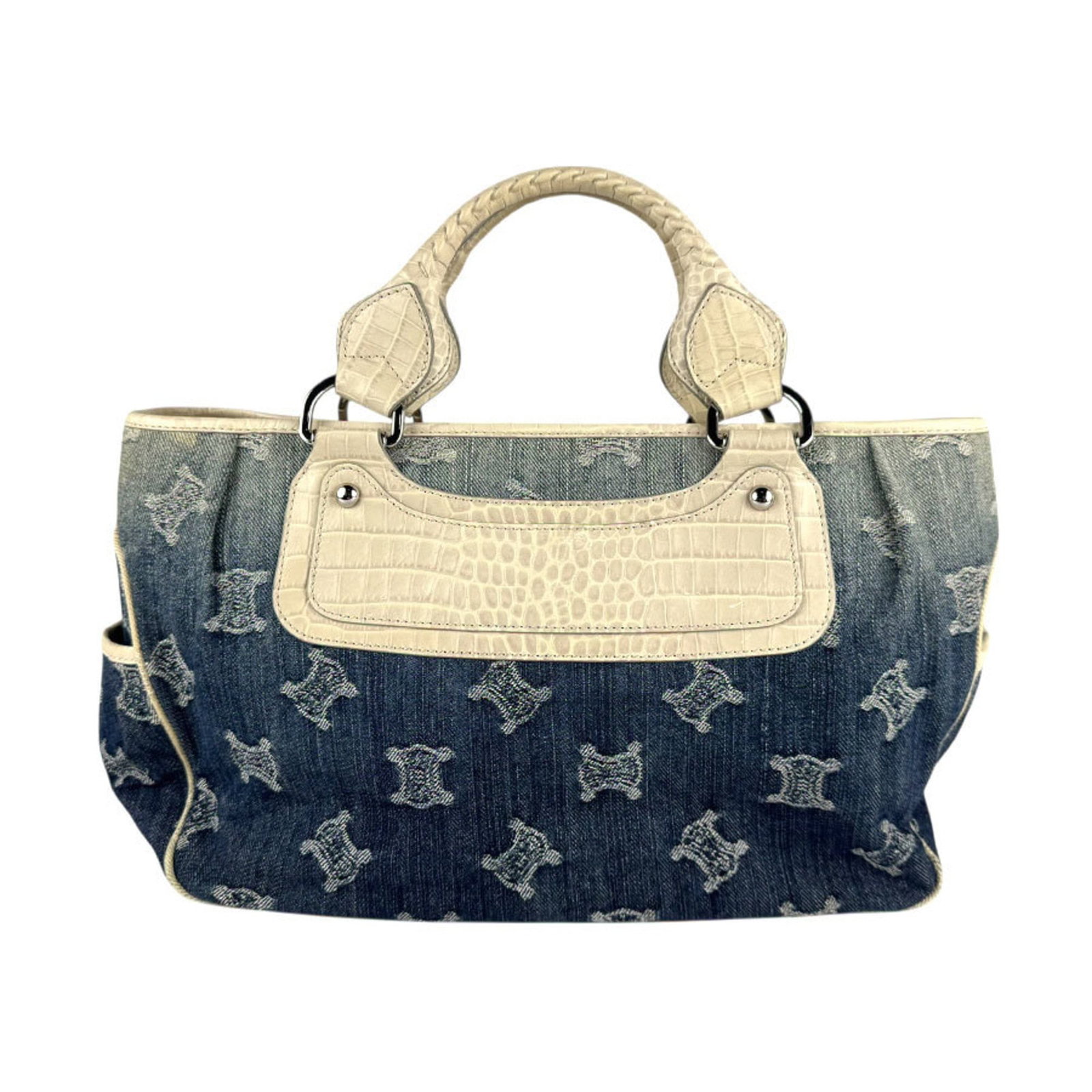 Leather - Celine Handbag Denim: Leather - Celine Handbag Denim This listing features Leather - Celine Handbag Denim. Item specifics are provided below. Item Specifics: Brand: Celine Type: Handbag Material: Denim , Leather